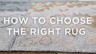 How To Choose The Right Rug A Guide From west elm [upl. by Ally363]