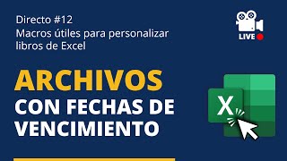 Cómo Crear Archivos de Excel Configurados con Fechas de Vencimiento [upl. by Ariamoy374]