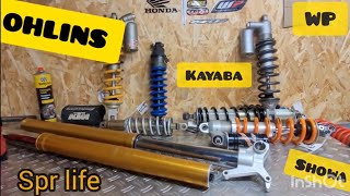 points de reglage amortisseur fourche OHLINS enduro motocross trail trial [upl. by Babita]