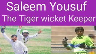 Saleem Yousuf  Story of a legendary wicket Keeper [upl. by Goeger]