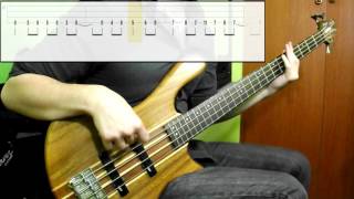 Muse  Psycho Bass Cover Play Along Tabs In Video [upl. by Recor457]