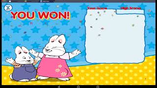 Max And Ruby Rabbit Racer 50 levels Any Easy Race in 19m 46s [upl. by Hodess494]