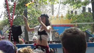 Michigan Renaissannce Festival  Knotty Nauticals  Bonnie Lass Flame Pass [upl. by Rafi]