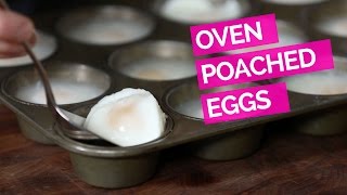 Best Oven Poached Eggs [upl. by Siaht]