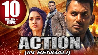 Action  New Bengali Hindi Dubbed Movie 2021  Vishal Tamannaah Aishwarya Lekshmi [upl. by Aynik]