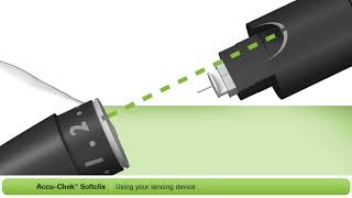 How to use the AccuChek Softclix Lancing Device [upl. by Sivaj]