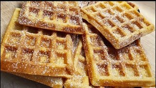 GAUFRES inratables 😱 Recette RAPIDE sans temps de repos [upl. by Laurice]