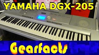 Yamaha DGX205 Portable Grand MORE than just a learners keyboard [upl. by Retla]