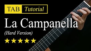 La Campanella Hard Version  Guitar Lesson  TAB [upl. by Michelsen799]