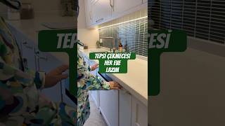 TEPSİ ÇEKMECESİ HER EVE LAZIM mutfakdekorasyonu kitchendesign interiordesign dekorasyon [upl. by Tobiah40]