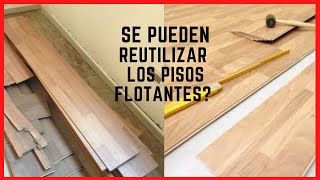 Se puede reutilizar el piso flotante [upl. by Oker]