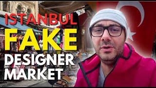 Istanbul Turkiye FAKE Designer MARKET Spree [upl. by Alrich]