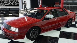 GTA 5  OG Vehicle Customization  Albany Primo Cadillac SevilleAllante [upl. by Eked648]