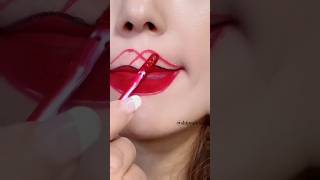 Overline lips hack🤯🤣💫lipstick viralshorts hackyoutubeshort makeup [upl. by Enyluqcaj]