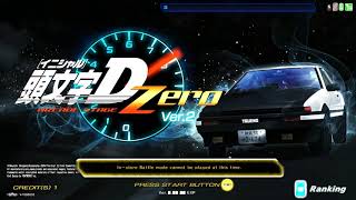 Initial D Arcade Stage Zero Ver2 Gameplay Teknoparrot 100546 [upl. by Eceinahs]