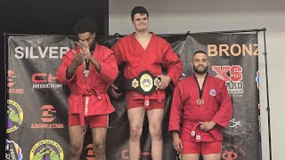 Jake Gibson combat sambo highlights [upl. by Annam]