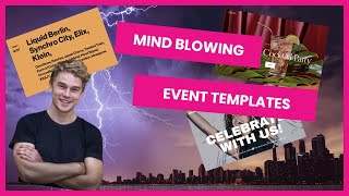 9 Best Event Website Templates of 2025 — MIND BLOWING [upl. by Otreblada]