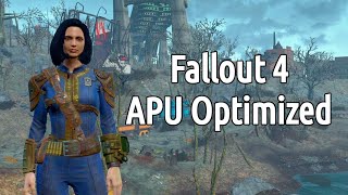 Ryzen 5600G  Fallout 4  Best Graphics Settings [upl. by Floria519]