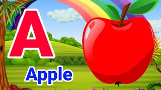 A for Apple  Inspired By ABC song Gracies Corner  Nursery Rhymes  Kids Songs 161 [upl. by Ecnarwal926]