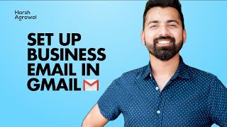 How To Setup Business Email in GMail using Gsuite [upl. by Henarat479]