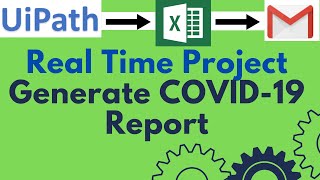 UiPath Tutorial 10  Real Time Project in UiPath  Data Scraping  Send Email with Attachment [upl. by Orlanta]