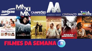 Filmes da Semana Globo  13 a 15 de Janeiro de 2024 [upl. by Nare]