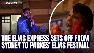 Mega Fans Head To Parkes For The Elvis Festival [upl. by Etteniuqna65]