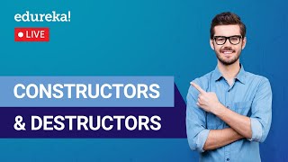 Constructors amp Destructors in C  C Fundamentals Explained  Edureka  C Live  2 [upl. by Burkhart]