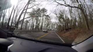 Driving from Chattanooga to Rock City Lookout Mountain [upl. by Neenej97]