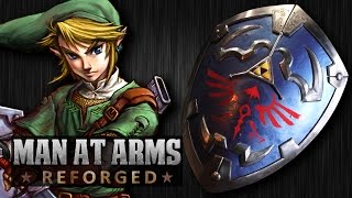 Links Hylian Shield Legend of Zelda  MAN AT ARMS REFORGED [upl. by Teresita631]