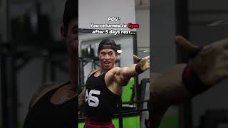 When i come back in gym bodybuilding funny [upl. by Nortyad201]