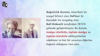 Bağımlılık Kuramı Suskunluk Sarmalı Kuramı Kültürel Göstergeler ve Ekme Kuramı Medya Etkileri [upl. by Annayt553]