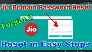 Reset Admin Password for Jio Router  How to reset admin password [upl. by Nairrad]