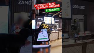 Potrójne zamówienie z Max Premium Burgers  Dostawca jedzenia [upl. by Packston]