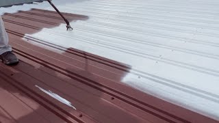 What is the Best Roof Coating to use on a Metal Roof roofcoating roofrestoration metalroof [upl. by Lleret]