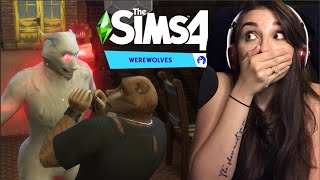 Lets play The Sims 4 Werewolves  Part 1  Love and death story ☠️💜 [upl. by Ferdinande]