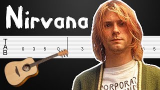 Nirvana  Heart Shaped Box Guitar Backing Track [upl. by Ikey403]