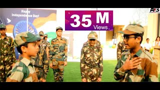 Emotional Indian Army Act I Choreography Arjun Sir I Witty International School l Arjun Dance Studio [upl. by Akinwahs]