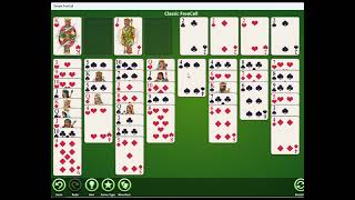 HOW TO PLAY FREECELL SOLITAIRE GAME N0 127044  LIVE PLAY  RANDOM MODE FOR BEGINNER [upl. by Levona]