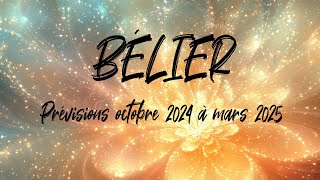 ♈ BÉLIER ♈  Prévisions octobre novembre décembre 2024 janvier février et mars 2025 [upl. by Cheke]