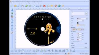 How to make and print Bluray DVD Label [upl. by Bartle607]