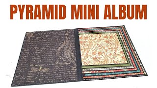 Pyramid Mini Album Tutorial [upl. by Nomra389]