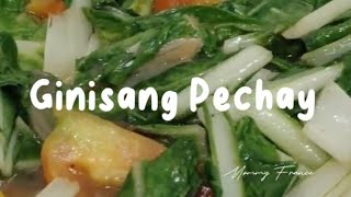 Ginisang Pechay cooking recipe cookingathome [upl. by Gniliem]