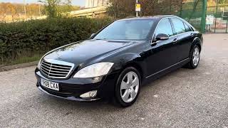 2008 Mercedes S320 CDi V6 Automatic Obsidian Black  1 F KEEPER  FULL MERCEDES DEALER HISTORY  WOW [upl. by Georgeta]