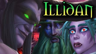 The Story of Illidan Stormrage  Full Version 2024 Lore [upl. by Shandeigh]