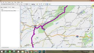 Garmin Mapsource route creator [upl. by Pauiie]