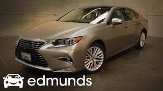 2018 Lexus ES 350 Review  Edmunds [upl. by Garnett534]