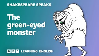 🎭 The greeneyed monster  Learn English vocabulary amp idioms with Shakespeare Speaks [upl. by Navy]