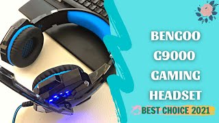 BENGOO G9000 Stereo Gaming Headset Review amp How To Use  Top Gaming Headsets [upl. by Downe]