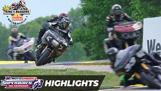 Mission King Of The Baggers Race Highlights at Road Atlanta 2021 [upl. by Paco]